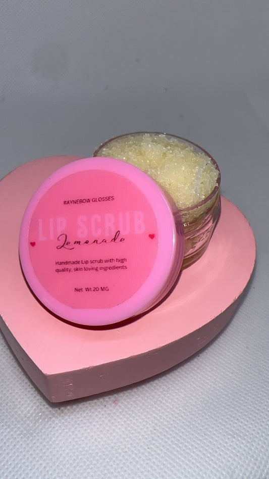 Lemonade lip scrub