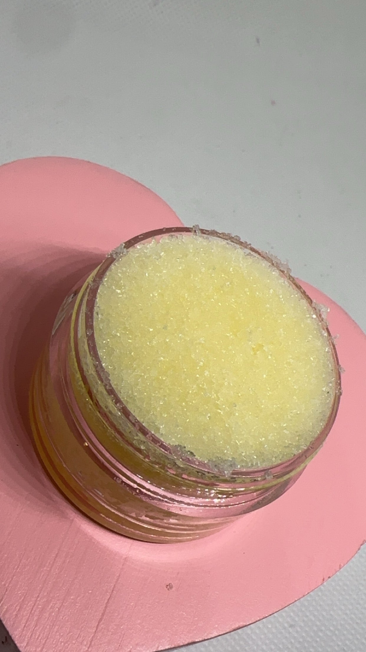 Lemonade lip scrub